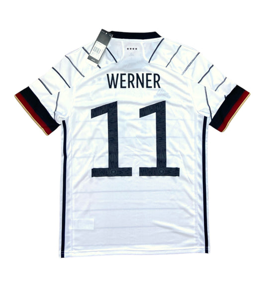 BNWT 2020 2021 Germany Adidas Home Football Shirt WERNER 11 Men's Small