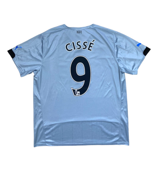 2014 2015 Newcastle Puma Away Football Shirt CISSE 9 Men's Large