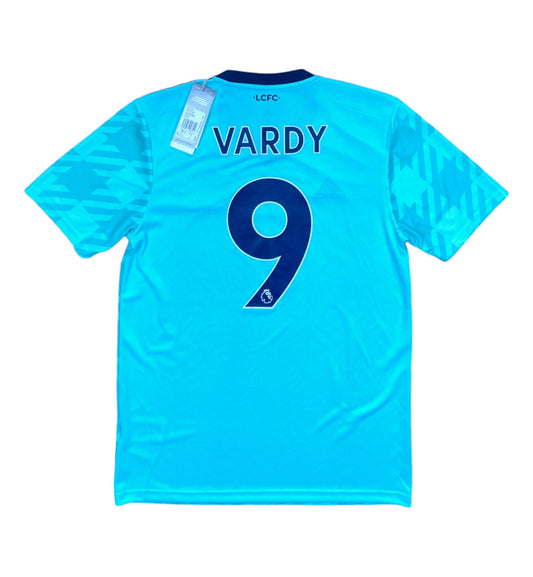 BNWT 2021 2022 Leicester City Adidas Away Football Shirt VARDY 9 Men's Medium