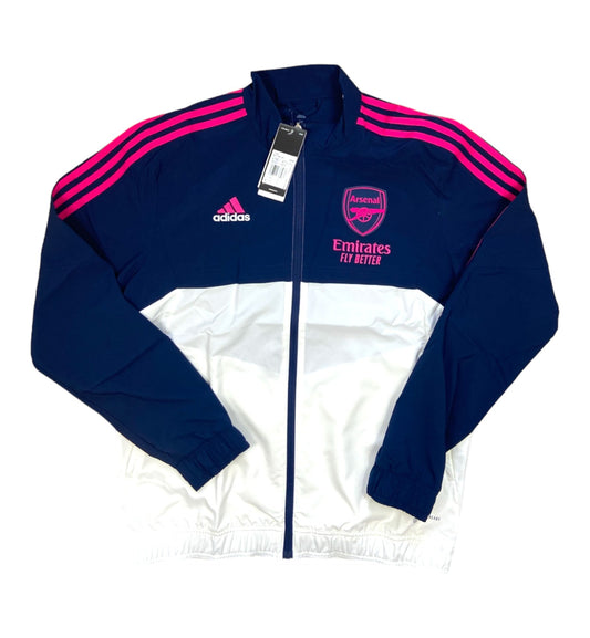 BNWT 2022 2023 Arsenal Adidas Pre-Match Football Jacket Men's Medium