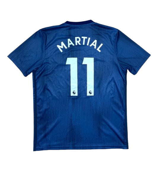 2018 2019 Manchester United Adidas Third Football Shirt MARTIAL 11 Men's Large