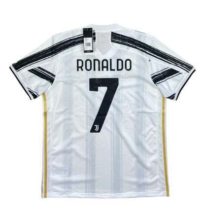 BNWT 2020 2021 Juventus Adidas Home Football Shirt RONALDO 7 Men's Large