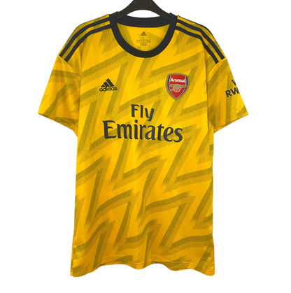 2019 2020 Arsenal Adidas Away 'Bruised Banana' Football Shirt SAKA 77 Men's Large