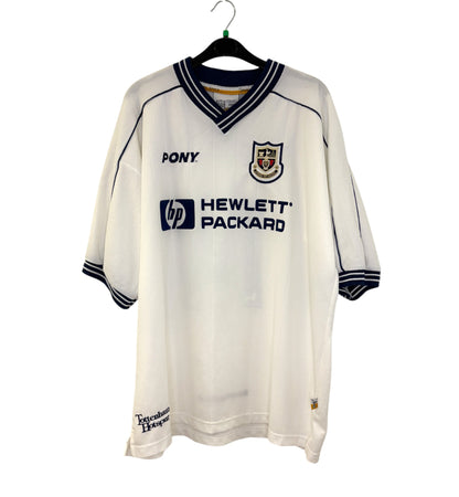 1998 1999 Tottenham Hotspur Pony Home Football Shirt GINOLA 14 Men's XL