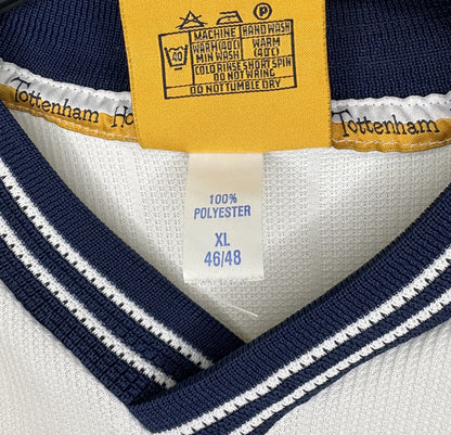 1998 1999 Tottenham Hotspur Pony Home Football Shirt GINOLA 14 Men's XL
