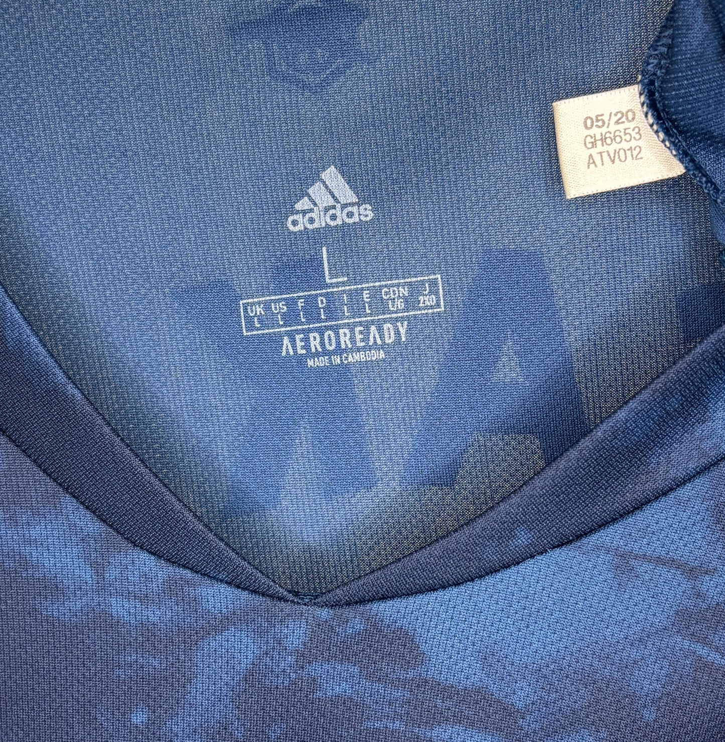 2020 2021 Arsenal Adidas Third Football Shirt SAKA 7 Men's Large