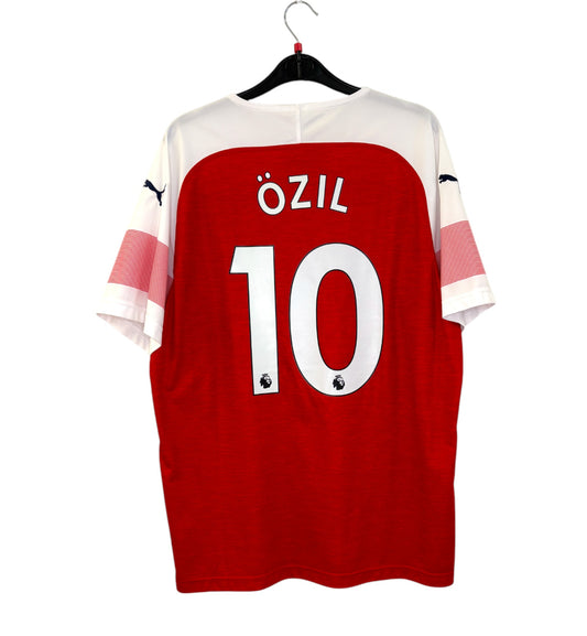 2018 2019 Arsenal Puma Home Football Shirt OZIL 10 Men's Large