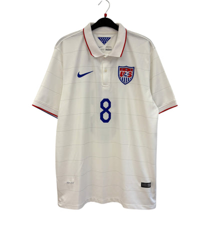2014 2015 USA Nike Home Football Shirt DEMPSEY 8 Men's Large
