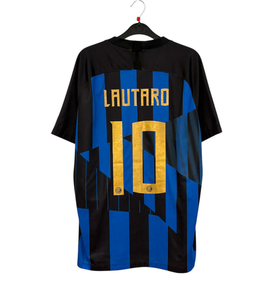 2018 2019 Inter Milan Nike Special Edition Home Football Shirt LAUTARO 10 Men's Large