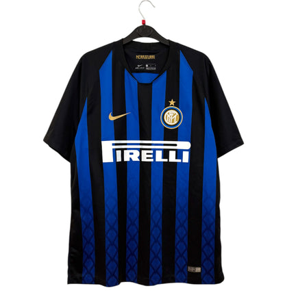2018 2019 Inter Milan Nike Home Football Shirt LAUTARO 10 Men's Large