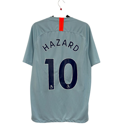 2018 2019 Chelsea Nike 3rd Football Shirt HAZARD 10 Mens Large