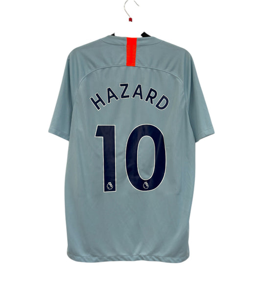 2018 2019 Chelsea Nike 3rd Football Shirt HAZARD 10 Mens Large