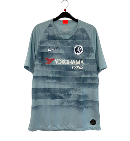 2018 2019 Chelsea Nike 3rd Football Shirt HAZARD 10 Mens Large