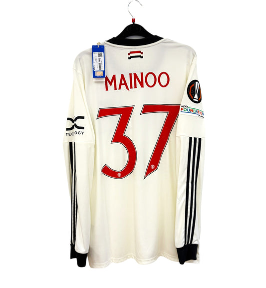 BNWT 2024 2025 Manchester United Adidas Home Europa Shirt MANIOO 37 Men's Large