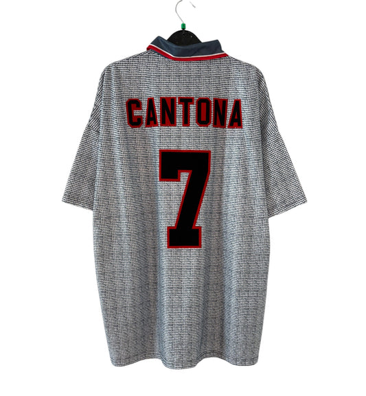 1995 1996 Manchester United Umbro Away Football Shirt CANTONA 9 Men's XL