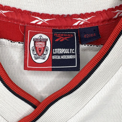 1998 1999 Liverpool Reebok Away Football Shirt FOWLER 9 Men's Large