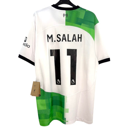 BNWT 2023 2024 Liverpool Nike Away Football Shirt M.SALAH 11 Men's Large
