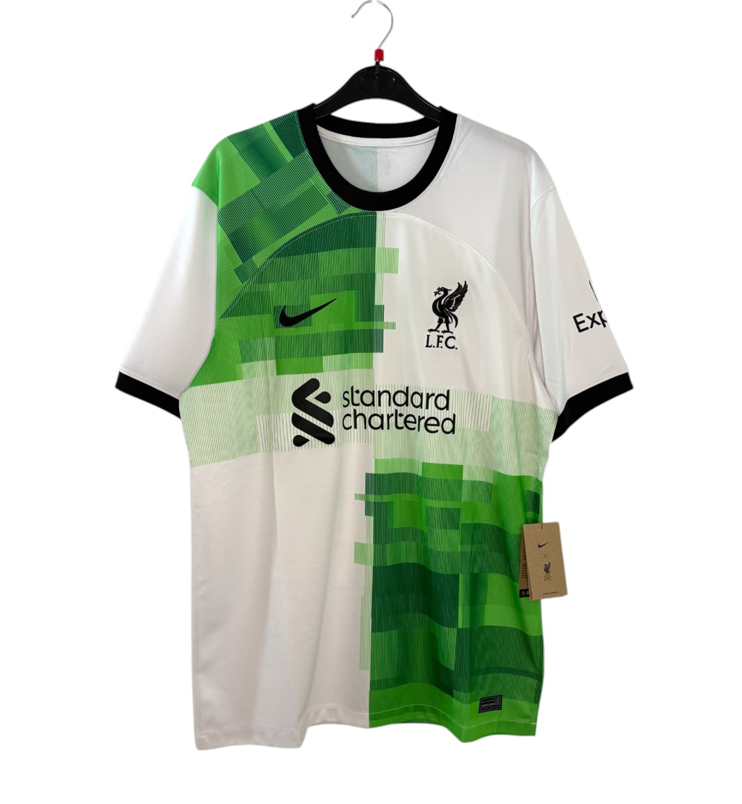 BNWT 2023 2024 Liverpool Nike Away Football Shirt M.SALAH 11 Men's Large