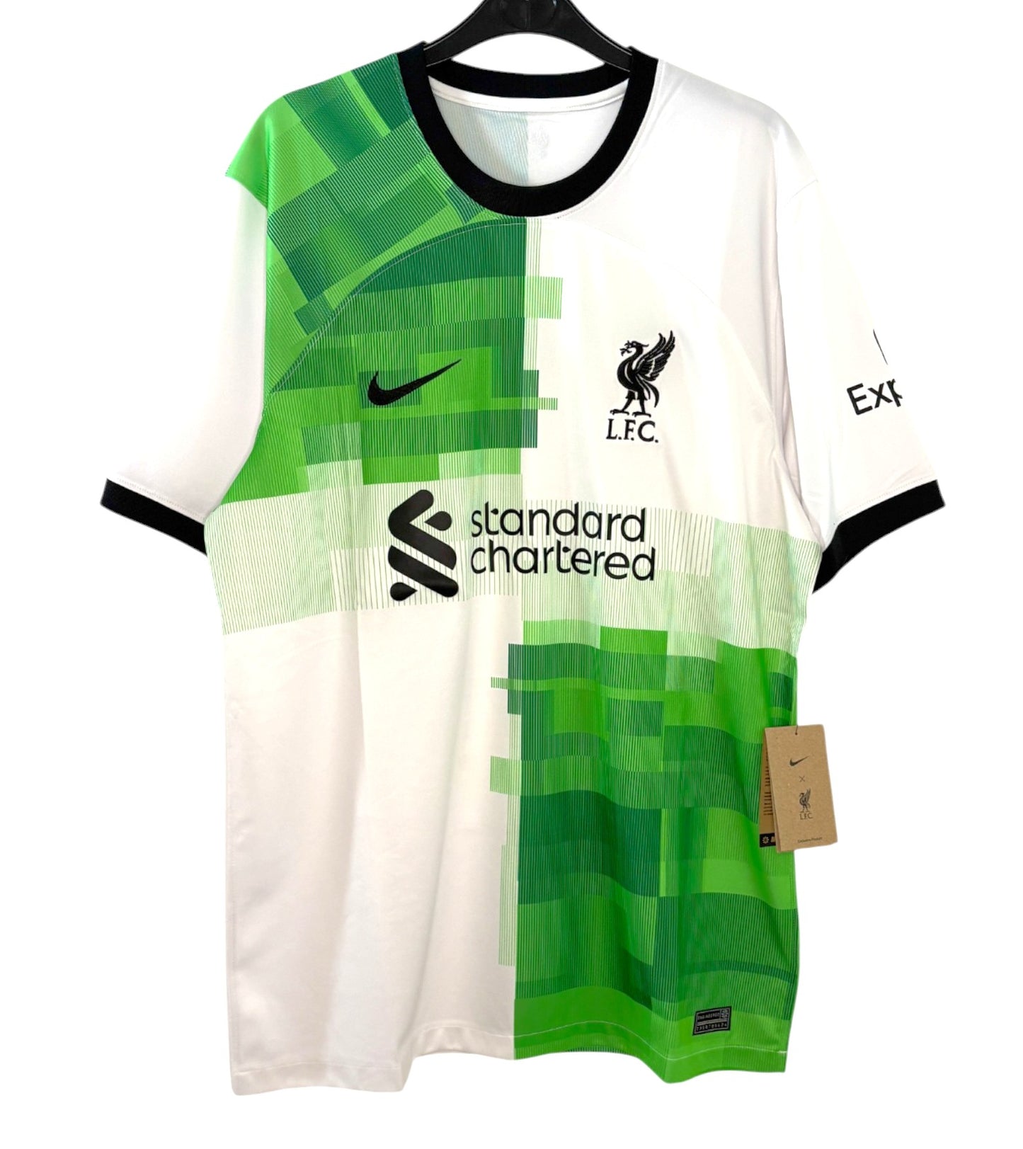 BNWT 2023 2024 Liverpool Nike Away Football Shirt M.SALAH 11 Men's Large