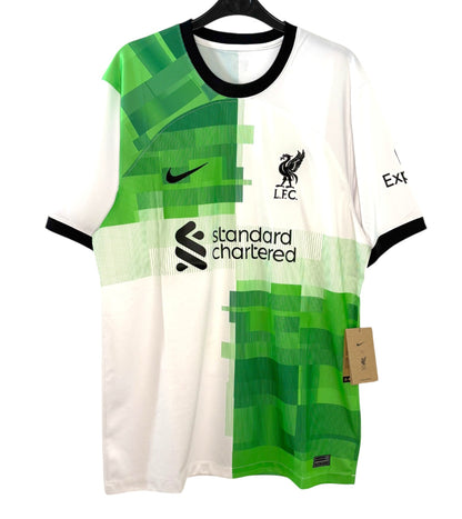 BNWT 2023 2024 Liverpool Nike Away Football Shirt M.SALAH 11 Men's Large