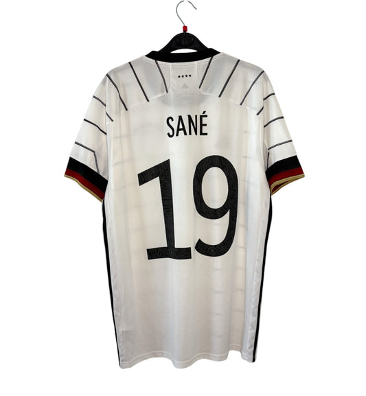 2020 2021 Germany Adidas Home Football Shirt SANE 19 Men's Large