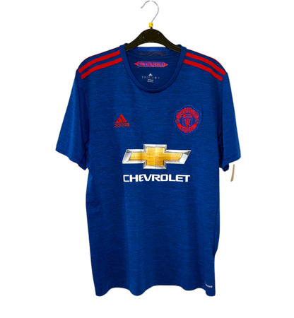 2016 2017 Manchester United Adidas Away Football Shirt IBRAHIMOVIC 9 Men's Medium