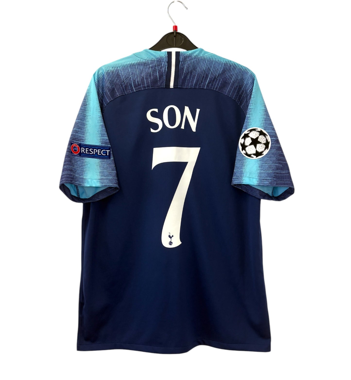 2018 2019 Tottenham Hotspur Nike Away UCL Football Shirt SON 7 Men's Large