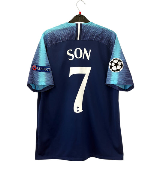 2018 2019 Tottenham Hotspur Nike Away UCL Football Shirt SON 7 Men's Large