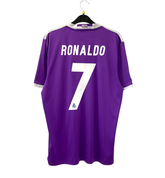 2016 2017 Real Madrid Adidas Away Football Shirt RONALDO 7 Men's Medium