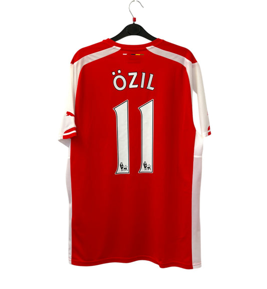 BNWT 2014 2015 Arsenal Puma Home Football Shirt OZIL 11 Men's Large