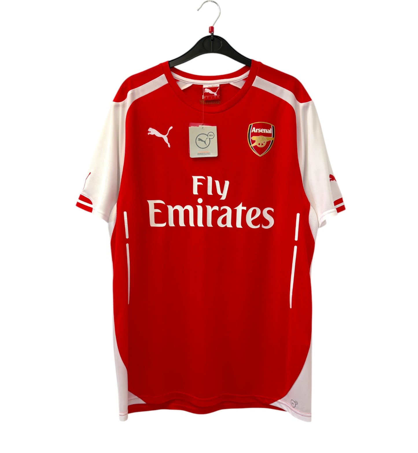 BNWT 2014 2015 Arsenal Puma Home Football Shirt OZIL 11 Men's Large