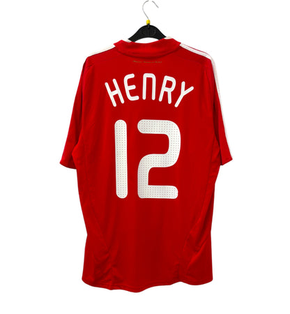 2008 2009 France Adidas Away Football Shirt HENRY 12 Men's Medium