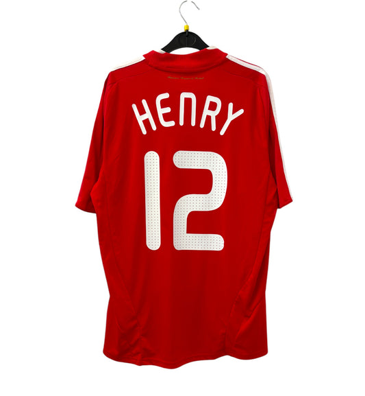2008 2009 France Adidas Away Football Shirt HENRY 12 Men's Medium