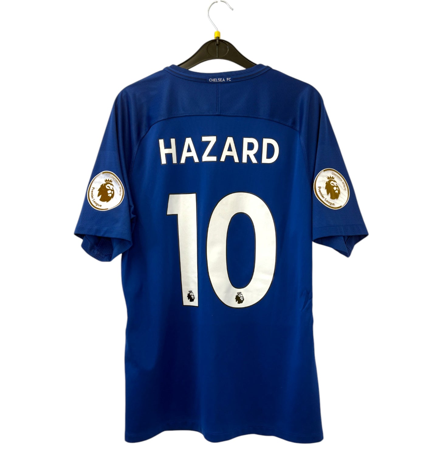 2017 2018 Chelsea Nike Home Football Shirt HAZARD 10 Men's Medium