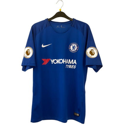 2017 2018 Chelsea Nike Home Football Shirt HAZARD 10 Men's Medium