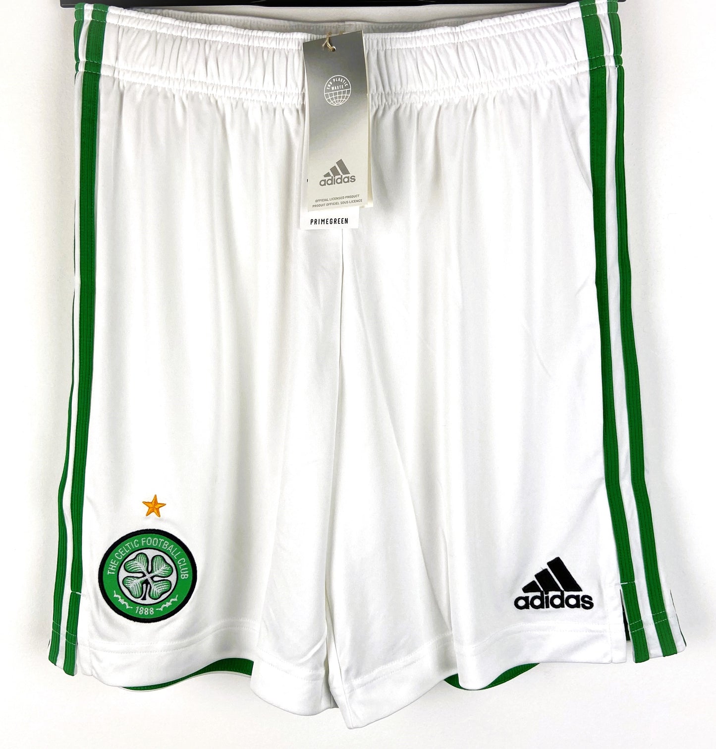 BNWT 2021 2022 Celtic Adidas Home Football Shorts Men's Sizes