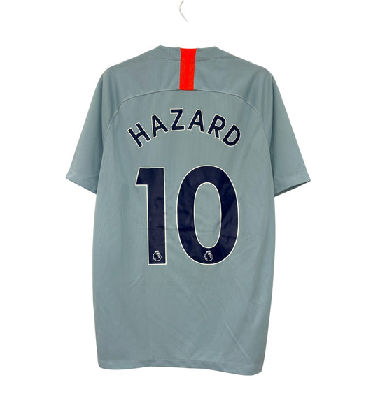 2018 2019 Chelsea Nike 3rd Football Shirt HAZARD 10 Mens Medium