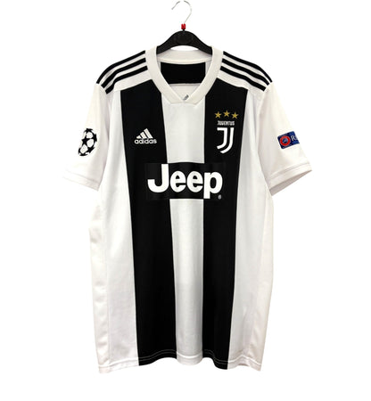2018 2019 Juventus Adidas Home UCL Football Shirt RONALDO 7 Men's Large