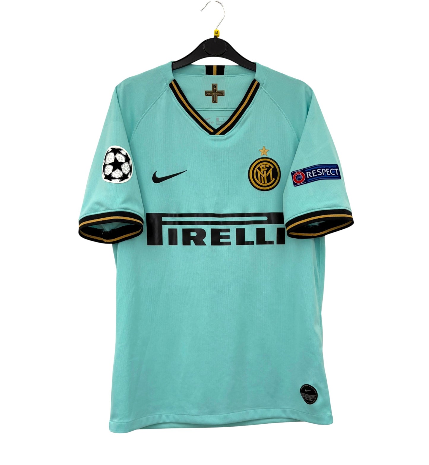 2019 2020 Inter Milan Nike Away UCL Football Shirt BARELLA 23 Men's Medium