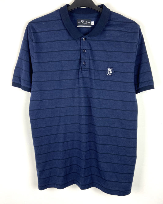 Derby Football Polo Shirt Men's Large