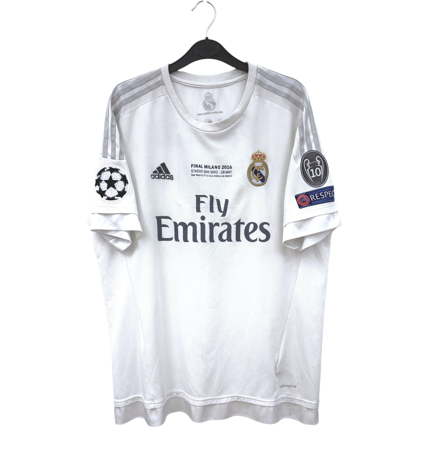 2015 2016 Real Madrid Adidas Home Football Shirt RONALDO 7 Men's XL