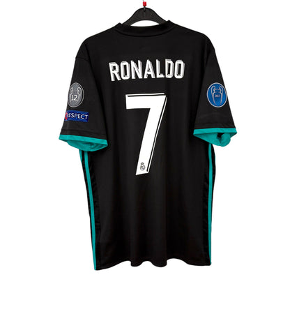 2017 2018 Real Madrid Adidas Away RONALDO 7 Football Shirt Men's Large