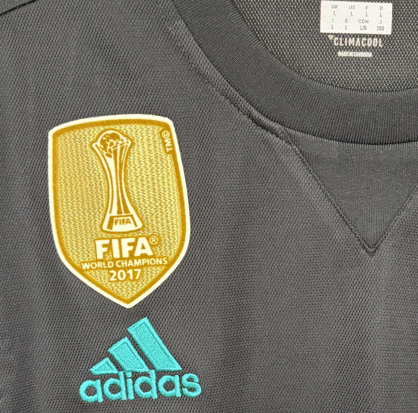 2017 2018 Real Madrid Adidas Away RONALDO 7 Football Shirt Men's Large