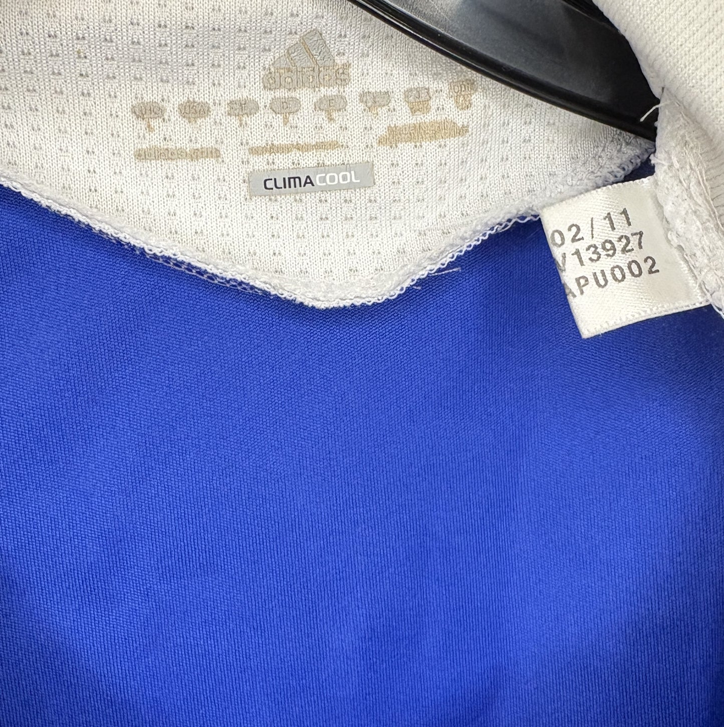 2011 2012 Chelsea Adidas Home UCL Final Football Shirt DROGBA 11 Men's Large