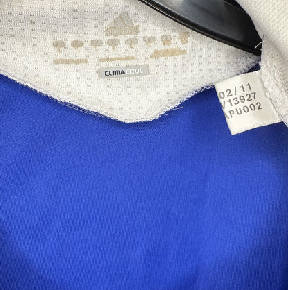 2011 2012 Chelsea Adidas Home UCL Final Football Shirt DROGBA 11 Men's Large