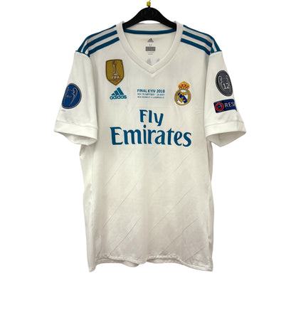 2017 2018 Real Madrid Adidas Home RONALDO 7 Final Football Shirt Men's Medium