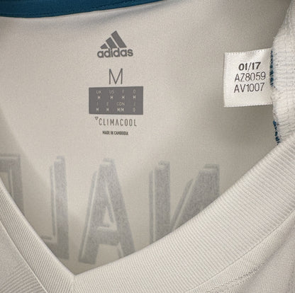 2017 2018 Real Madrid Adidas Home RONALDO 7 Final Football Shirt Men's Medium