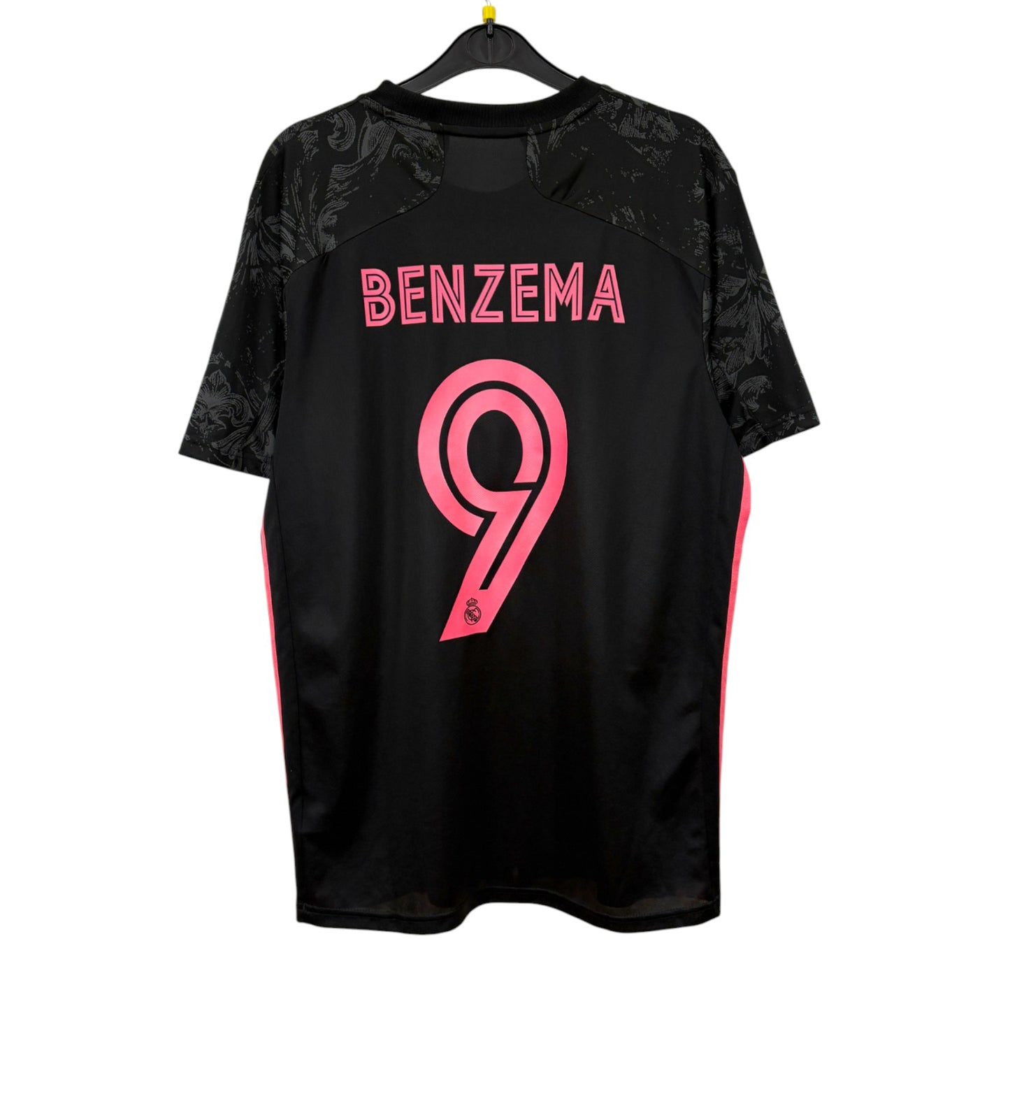2020 2021 Real Madrid Adidas Third Football Shirt BENZEMA 9 Men's Medium