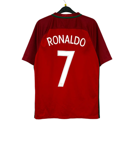 2016 2017 Portugal Nike Home Football Shirt RONALDO 7 Men's Medium