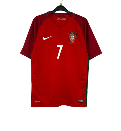2016 2017 Portugal Nike Home Football Shirt RONALDO 7 Men's Medium